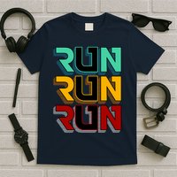 Run Run Run Retro T-Shirt