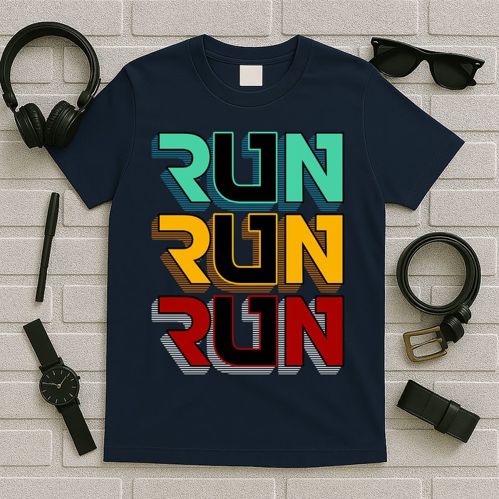Run Run Run Retro T-Shirt
