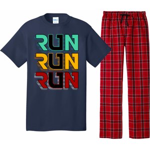 Run Run Run Retro Pajama Set