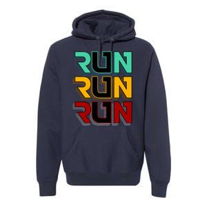 Run Run Run Retro Premium Hoodie