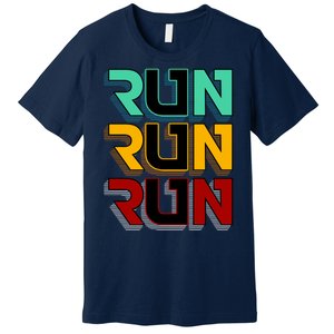 Run Run Run Retro Premium T-Shirt