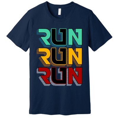 Run Run Run Retro Premium T-Shirt