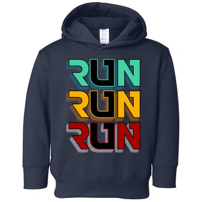 Run Run Run Retro Toddler Hoodie