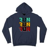 Run Run Run Retro Tall Hoodie