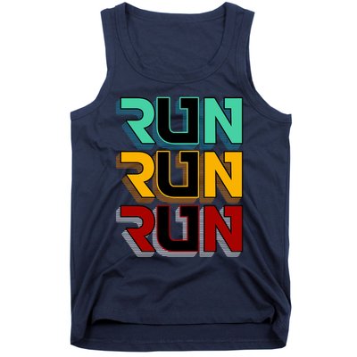 Run Run Run Retro Tank Top