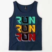 Run Run Run Retro Tank Top