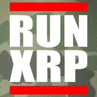 Run XRP Ripple Crypto Currency To the Moon Legacy Tie Dye Trucker Hat