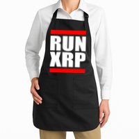 Run XRP Ripple Crypto Currency To the Moon Apron