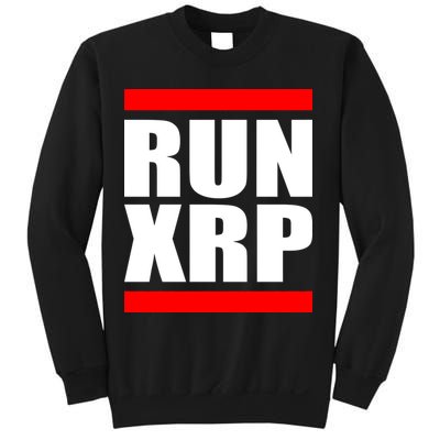 Run XRP Ripple Crypto Currency To the Moon Sweatshirt