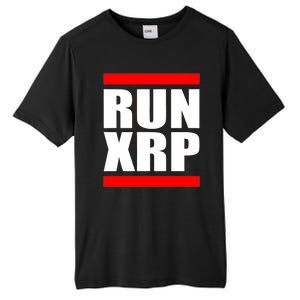 Run XRP Ripple Crypto Currency To the Moon Tall Fusion ChromaSoft Performance T-Shirt