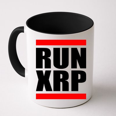 Run XRP Ripple Crypto Currency To the Moon Mug