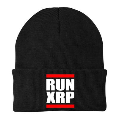 Run XRP Ripple Crypto Currency To the Moon Beanie