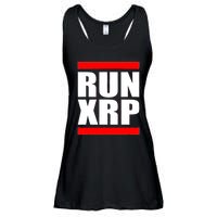 Run XRP Ripple Crypto Currency To the Moon Ladies Essential Flowy Tank