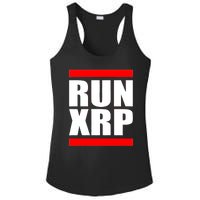 Run XRP Ripple Crypto Currency To the Moon Ladies PosiCharge Competitor Racerback Tank