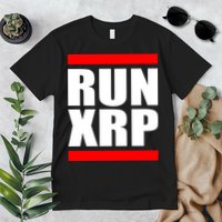 Run XRP Ripple Crypto Currency To the Moon Premium T-Shirt