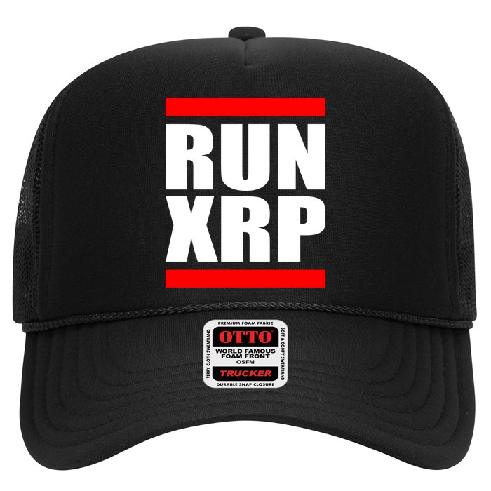 Run XRP Ripple Crypto Currency To the Moon Trucker Hat