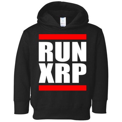 Run XRP Ripple Crypto Currency To the Moon Toddler Hoodie