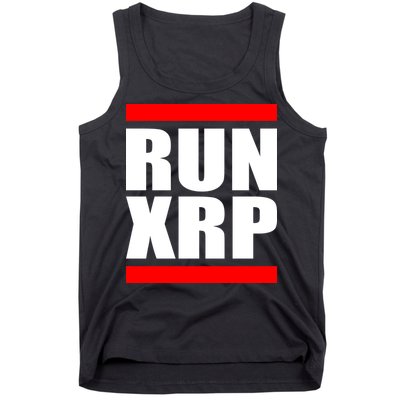 Run XRP Ripple Crypto Currency To the Moon Tank Top