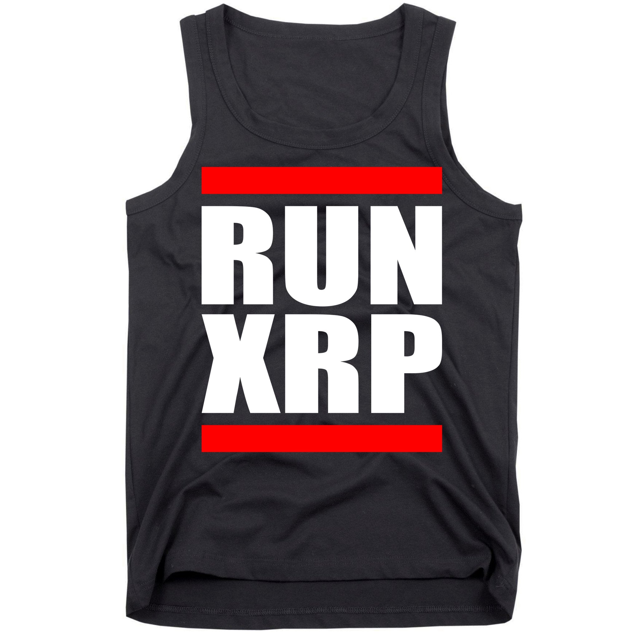 Run XRP Ripple Crypto Currency To the Moon Tank Top