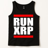 Run XRP Ripple Crypto Currency To the Moon Tank Top