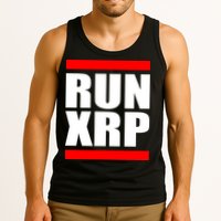 Run XRP Ripple Crypto Currency To the Moon Tank Top