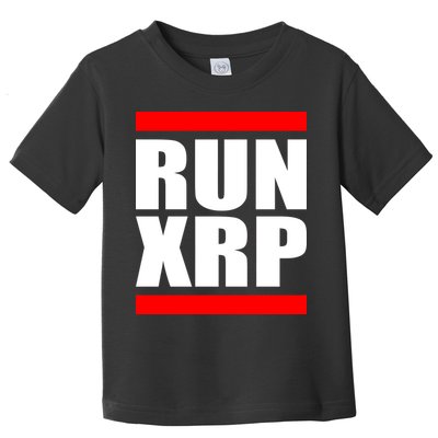 Run XRP Ripple Crypto Currency To the Moon Toddler T-Shirt