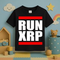Run XRP Ripple Crypto Currency To the Moon Toddler T-Shirt