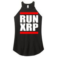 Run XRP Ripple Crypto Currency To the Moon Women's Perfect Tri Rocker Tank