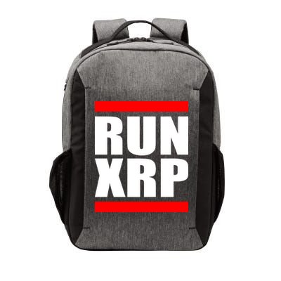 Run XRP Ripple Crypto Currency To the Moon Vector Backpack