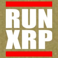 Run XRP Ripple Crypto Currency To the Moon Garment-Dyed Women's Muscle Tee