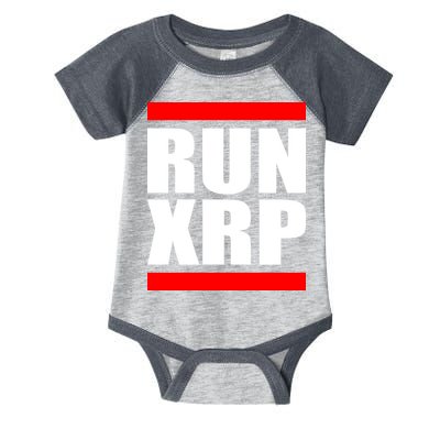 Run XRP Ripple Crypto Currency To the Moon Infant Baby Jersey Bodysuit