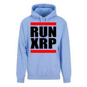 Run XRP Ripple Crypto Currency To the Moon Unisex Surf Hoodie