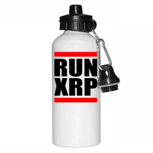 Run XRP Ripple Crypto Currency To the Moon Aluminum Water Bottle