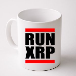 Run XRP Ripple Crypto Currency To the Moon Coffee Mug