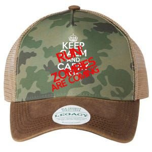 Run! Zombies Are Coming Legacy Tie Dye Trucker Hat