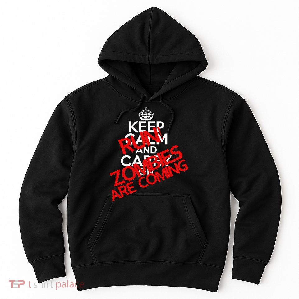 Run! Zombies Are Coming Hoodie