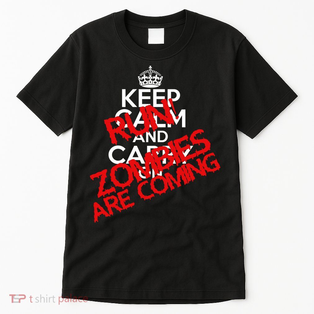 Run! Zombies Are Coming Tall T-Shirt