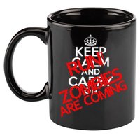 Run! Zombies Are Coming 11oz C Handle Ceramic Mug