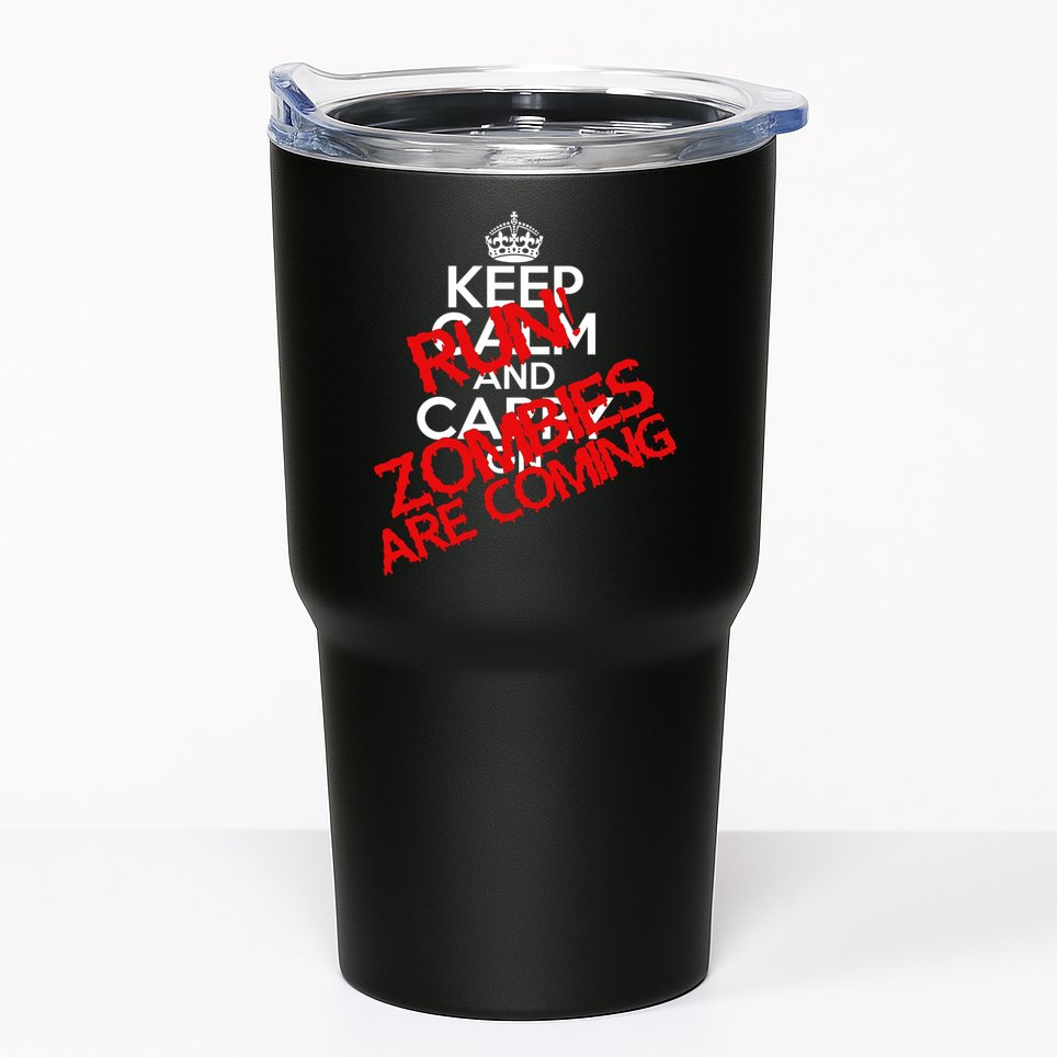 Run! Zombies Are Coming Tumbler