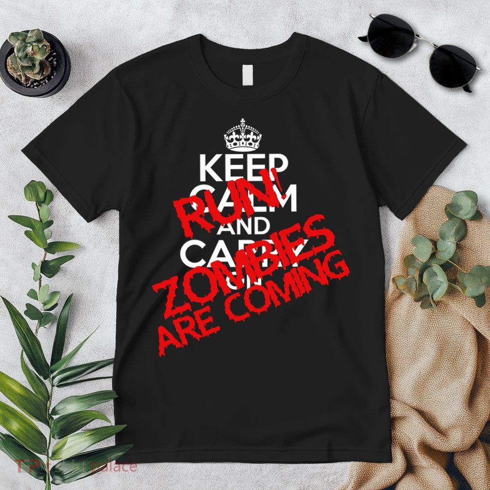 Run! Zombies Are Coming Premium T-Shirt