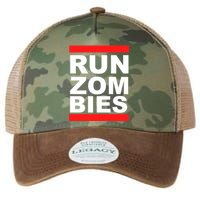 Run Zombies Retro Legacy Tie Dye Trucker Hat
