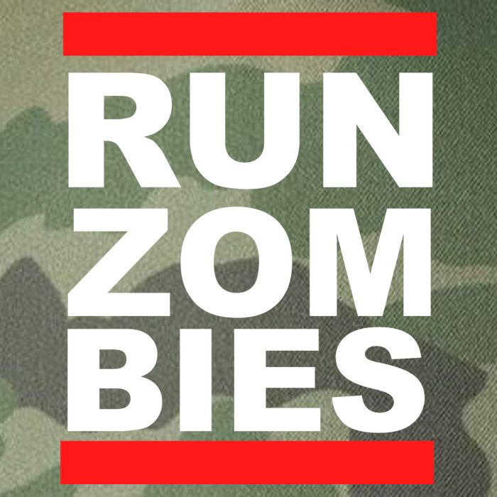 Run Zombies Retro Legacy Tie Dye Trucker Hat