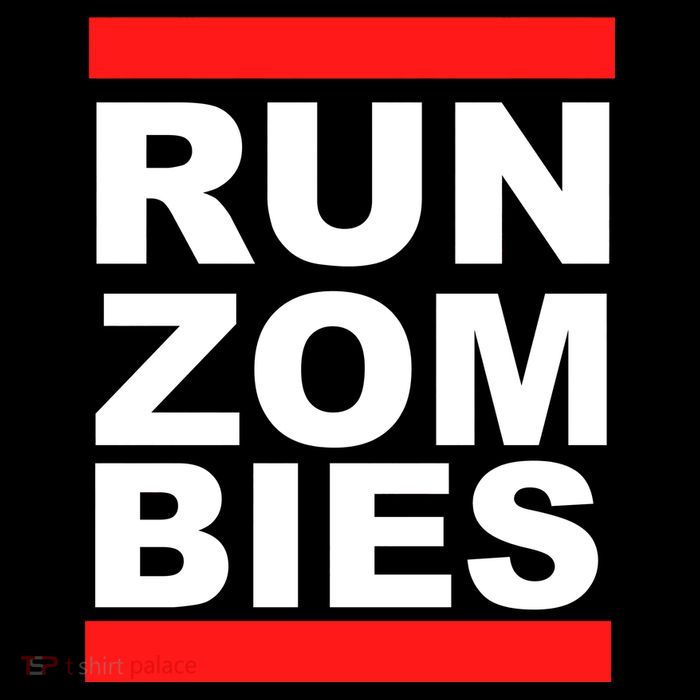Run Zombies Retro High Crown Mesh Back Trucker Hat