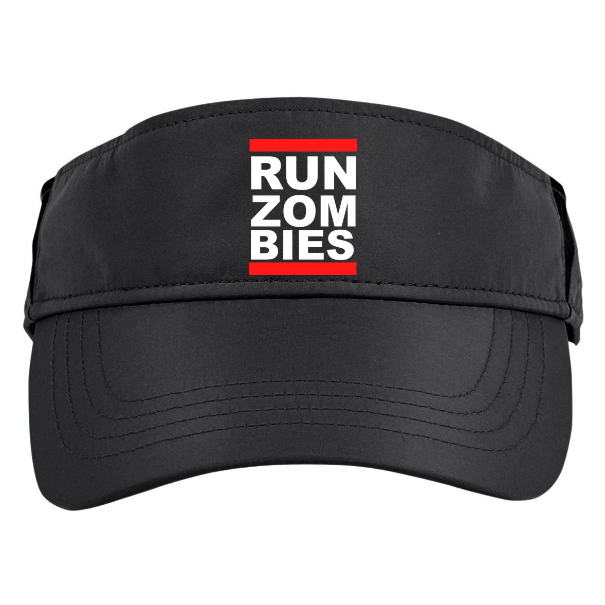 Run Zombies Retro Adult Drive Performance Visor