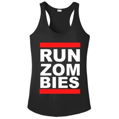 Run Zombies Retro Ladies PosiCharge Competitor Racerback Tank