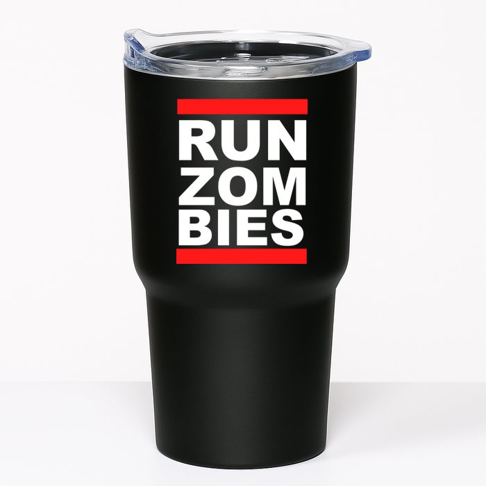 Run Zombies Retro Tumbler