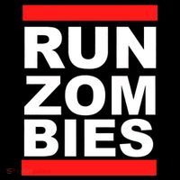 Run Zombies Retro Pom Pom 12in Knit Beanie