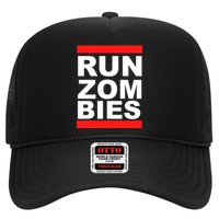 Run Zombies Retro Trucker Hat
