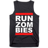 Run Zombies Retro Tank Top