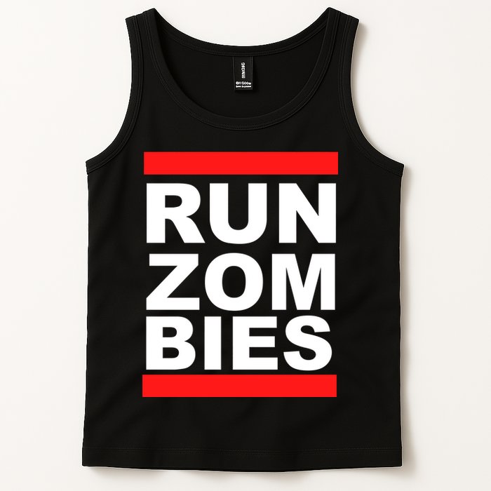 Run Zombies Retro Tank Top
